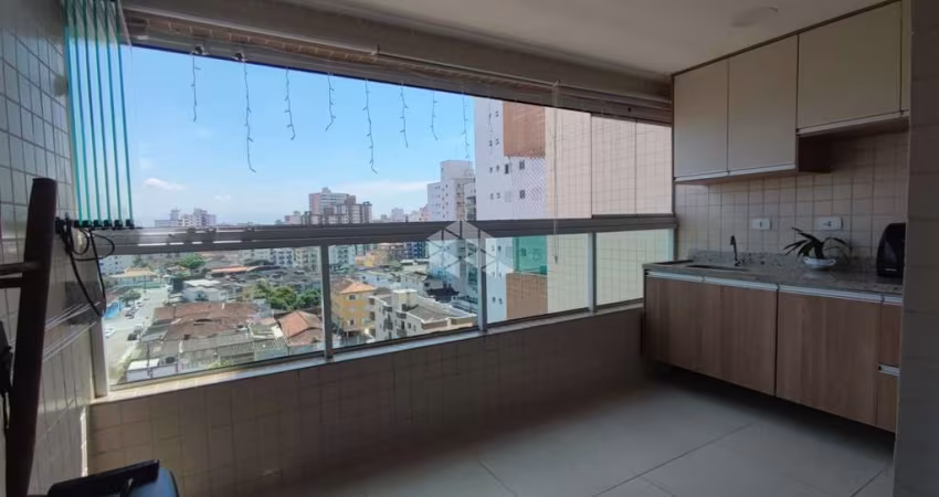 Apartamento a venda na praia grande, no bairro ocian com 2 quartos, 1 Suíte, 2 vagas