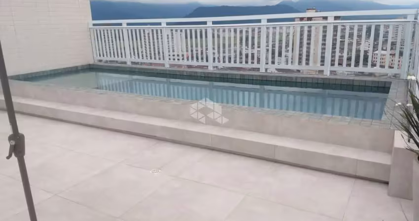 Apartamento a venda na praia grande, bairro caiçara, com 2 quartos e 1 vaga