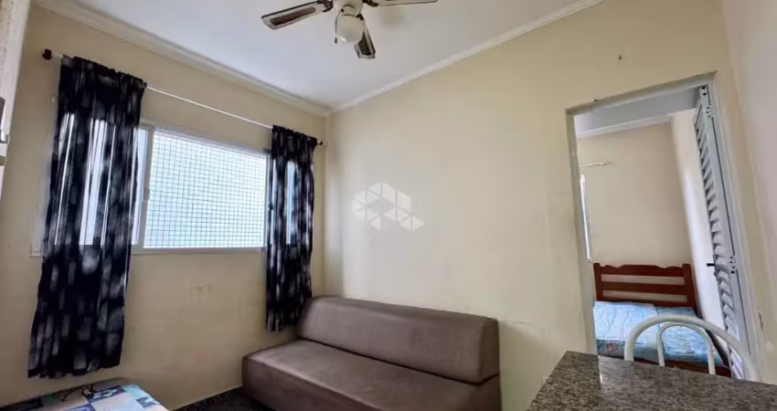 Apartamento à venda na praia grande, bairro ocian com 1 quarto