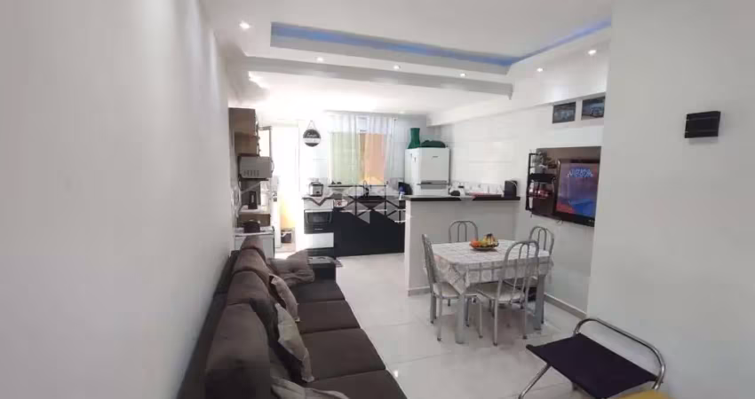 Casa de condominio a venda nommaracanã, praia grande, com 2 quartos e 1 vaga