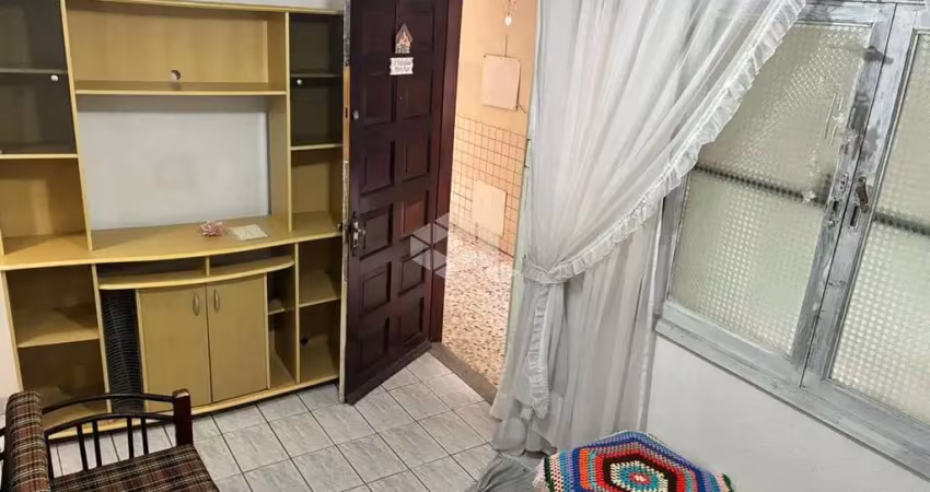 Partamento à venda no canto do forte - praia grande, com 1 quarto e 1 vaga