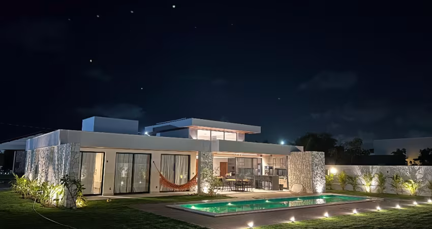 CASA PORTEIRA FECHADA – Seu refúgio moderno no Condomínio Chácara Bonfim!