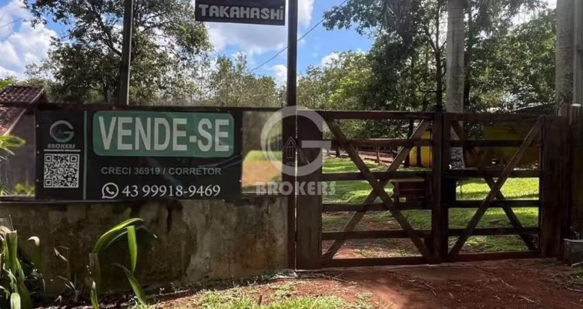Chácara para venda em londrina, gleba fazenda palhano