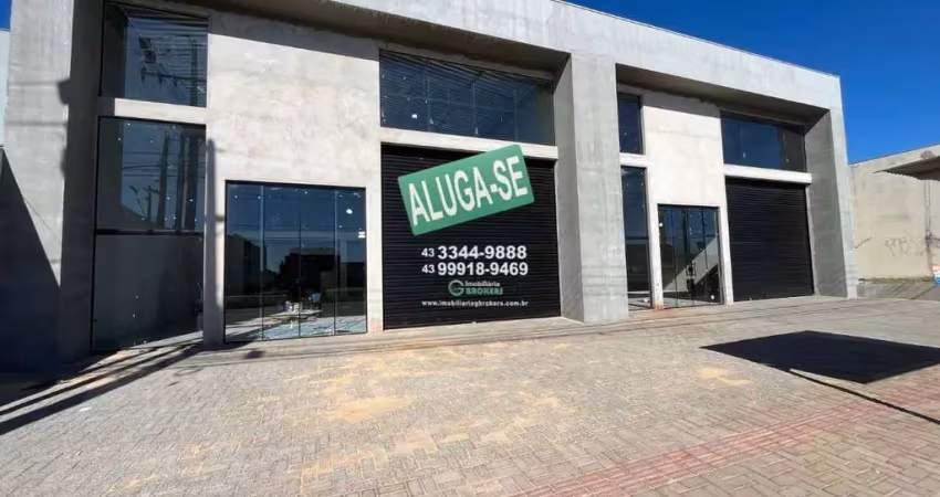 Comercial para locação em londrina, operária, 2 banheiros, 3 vagas