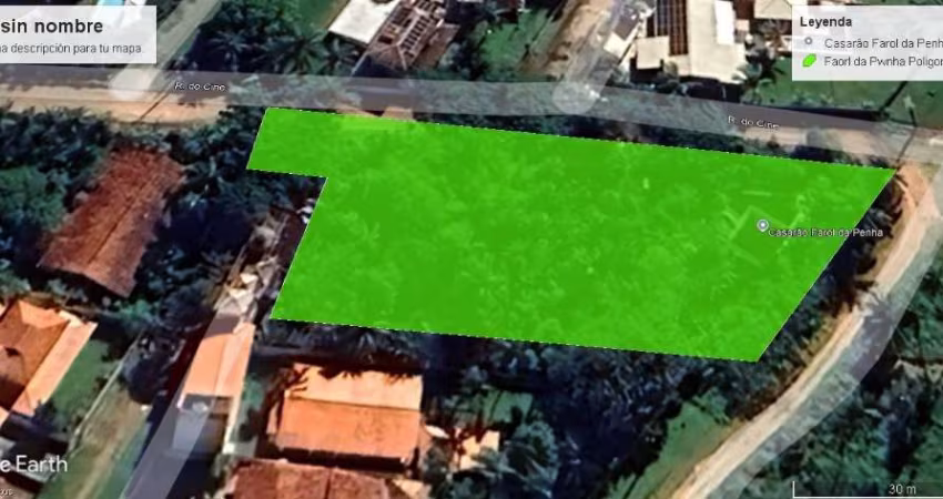 Pousada na Praia Da Penha, Beira Mar. 3000 m2; Area. Ilha De Itaparica
