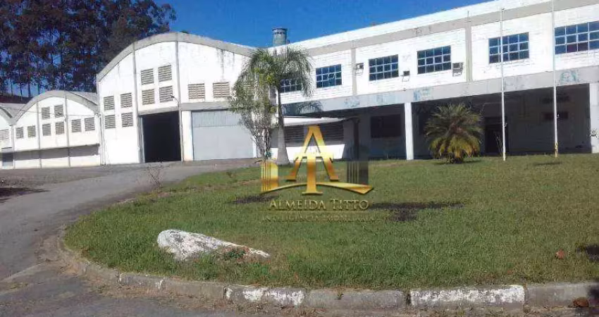 Galpão à venda com 22000 m² - rio abaixo em itaquaquecetuba - divisa com guarulhos/sp.