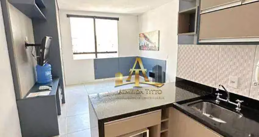 Studio mobiliado à venda no Condomínio Selenita - Bairro Bethaville - Barueri - SP