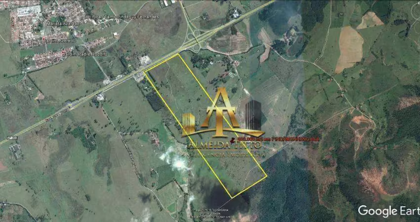 Área com 800.000 m² com frente para a rodovia dutra – moreira cesar em pindamonhangaba - confira!