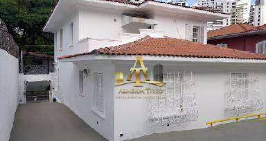 Oportunidade com Renda - Sobrado à Venda com 450 m² - Pacaembu em São Paulo/SP.