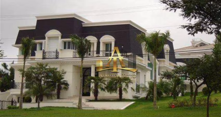 Belíssima Mansão á Venda no Residencial Tamboré 2 - Confira