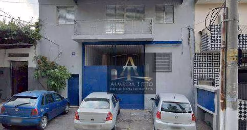 Galpão para Locação com 550 m² - Vila Pereira Cerca em São Paulo/SP.