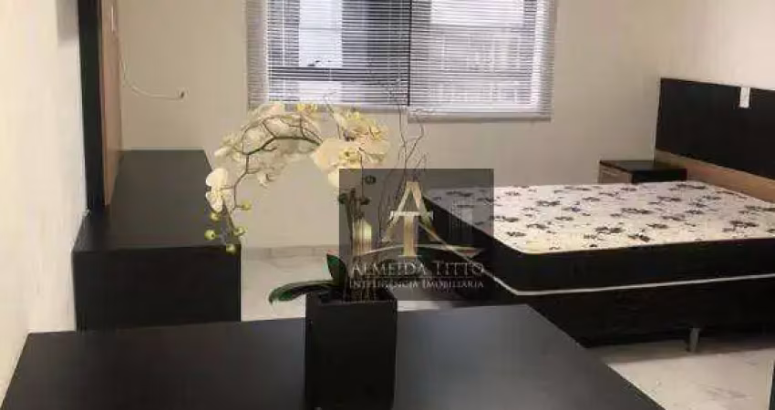 Studio mobiliado à venda no Condomínio Selenita - Bairro Bethaville - Barueri - SP