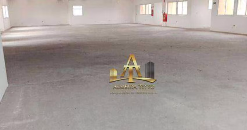 Salão para Locação com 349 m² no 3° Pavimento com Elevador - Rochdale em Osasco/SP.