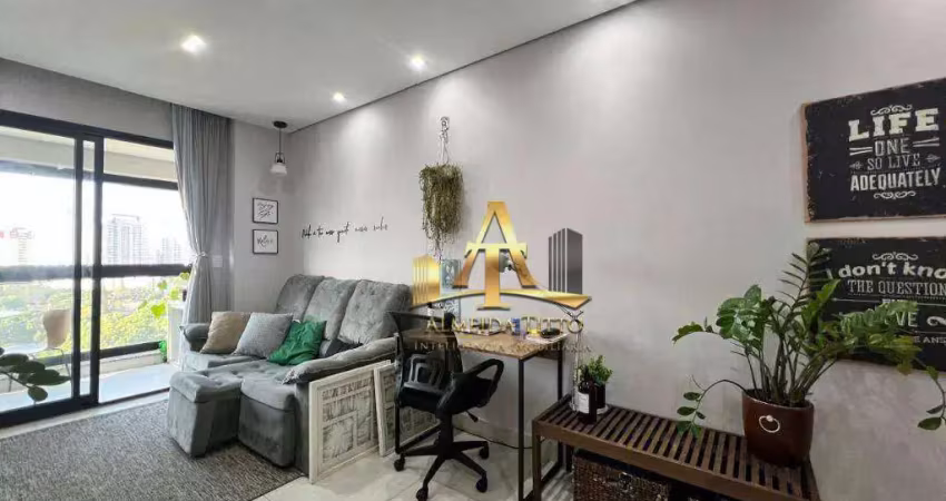 Apartamento com 1 dormitório, 39 m² - venda por R$ 560.000,00 ou aluguel por R$ 4.200,02/mês - Bethaville - Barueri/SP