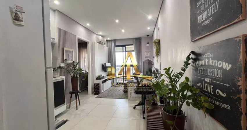 Apartamento com 1 dormitório, 39 m² - venda por r$ 563.000,00 ou aluguel por r$ 4.500,02/mês - bethaville - barueri/sp