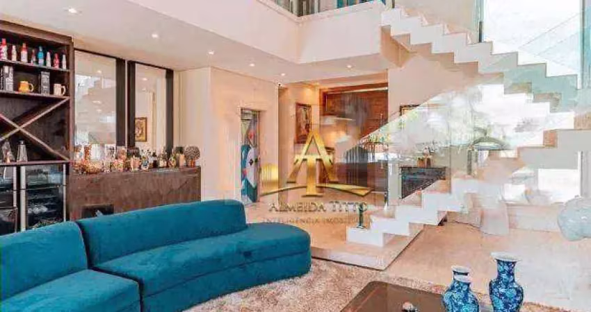 Casa com 5 dormitórios à venda, 800 m² por r$ 15.000.000,00 -  alphaville - santana de parnaíba/sp