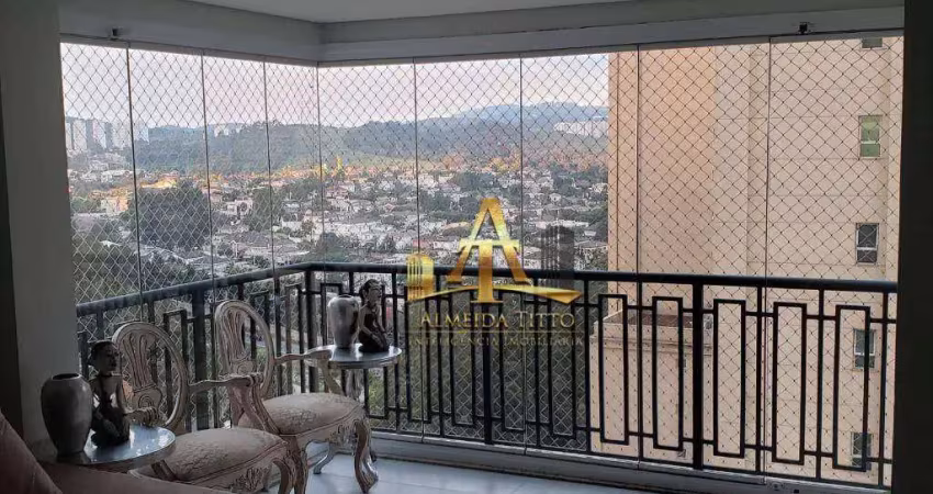 Apartamento com 3 dormitórios sendo 1 suíte  à venda, 96 m² - alpha park - alphaville - barueri - são paulo
