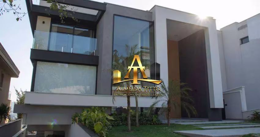 Casa toda mobiliada e decorada à venda, 555 m² por r$ 11.900.000 - tamboré - santana de parnaíba - são paulo