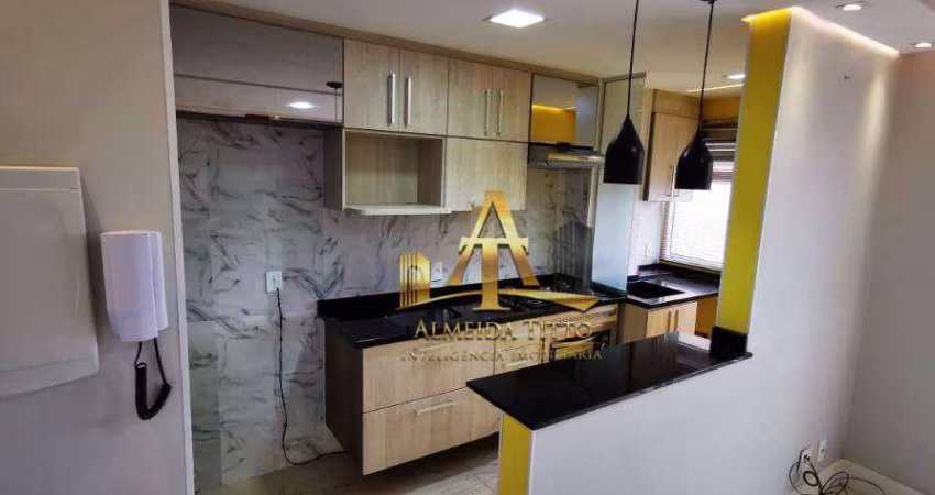Apartamento com 2 dormitórios à venda, 47 m² por R$ 229.000,00 - Jardim Ísis - Cotia/SP