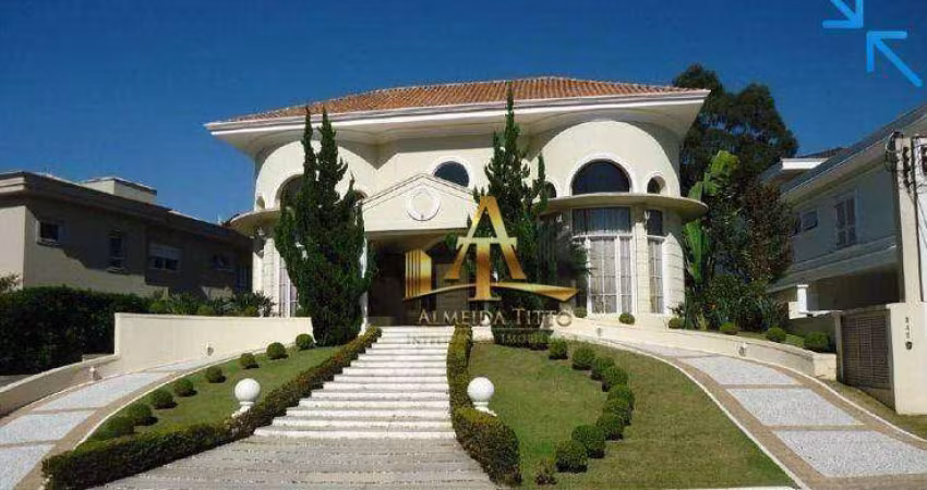 Casa com 5 Dormitórios para Locação com 832 m² - Residencial Dois (Tamboré 2) em Santana de Parnaíba/SP.