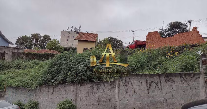 Terreno à venda em carapicuíba, com ótima localização!