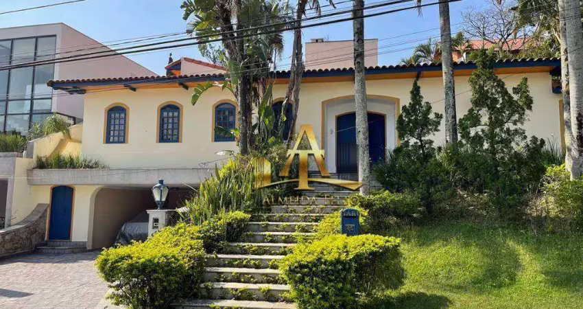 Casa com 3 dormitórios à venda, 332 m²- alphaville 03 - santana de parnaíba/sao paulo.