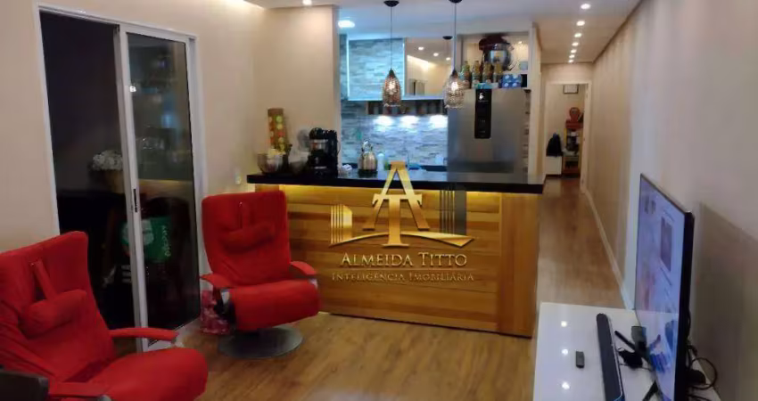 Apartamento com 3 dormitórios à venda, 78 m² por R$ 490.000,00 - Novo Osasco - Osasco/SP