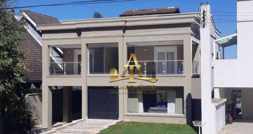 Casa com 4 dormitórios para alugar, 695 m² por R$ 22.062/mês - Residencial Dez (Alphaville) - Santana de Parnaíba São Paulo