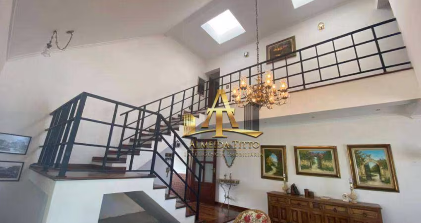 Casa à venda no Alphaville Residencial 9 com 4 suítes, piscina e churrasqueira