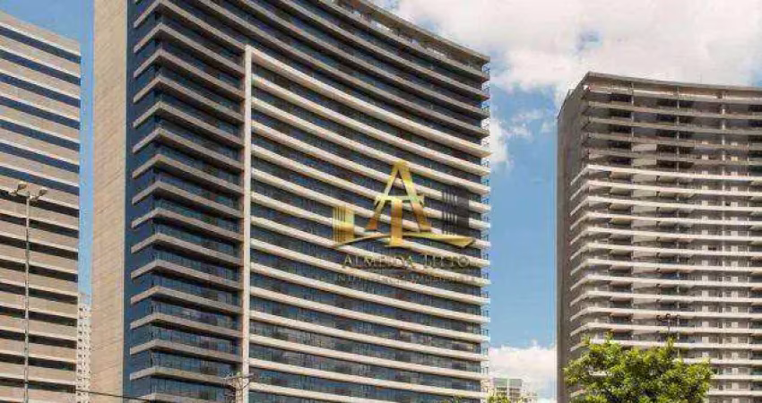 Laje para alugar, 259 m² por r$ 27.187/mês - jardim das perdizes - são paulo.