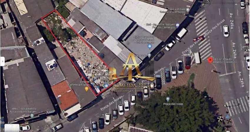 Terreno à venda, 250 m² por r$ 997.000,00 - parque dos camargos - barueri/sp