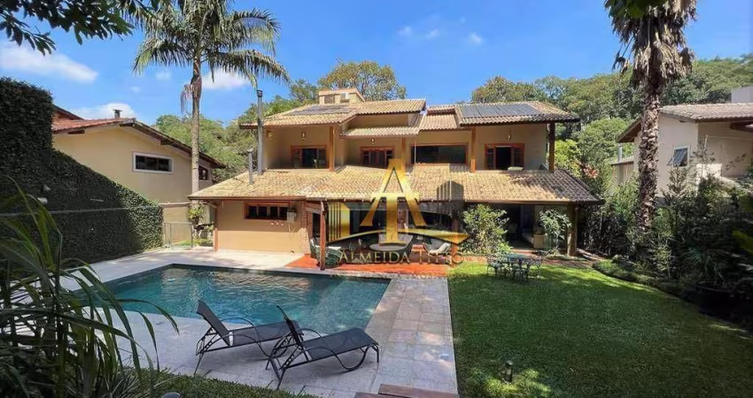 Casa com 4 dormitórios à venda, 443 m²- Altos de São Fernando - Jandira - São Paulo