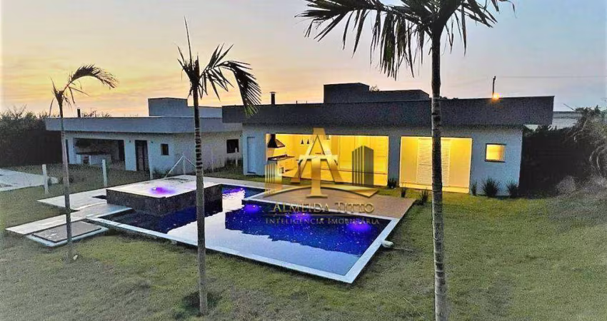 Casa nova, com 3 suítes, à venda, 286 m² - Terras de Itaici - Indaiatuba - São Paulo