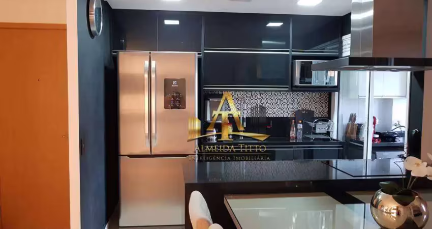 Apartamento com 3 dormitórios sendo 2 suítes à venda, com 120 m² de área útil - alphaville - barueri - são paulo