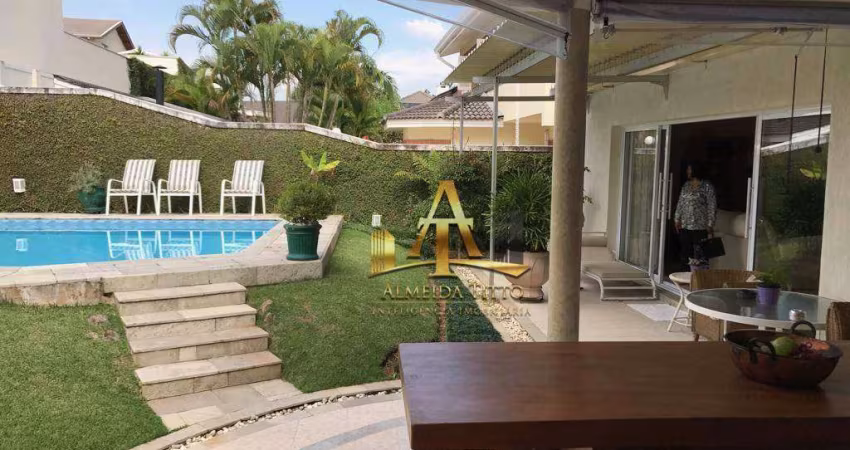 Casa com 4 dormitórios à venda, 502 m² - Alphaville Residencial 12 - Santana de Parnaíba/São Paulo