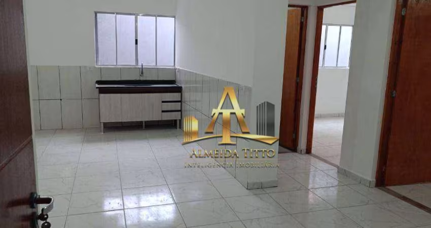 Apartamento com 2 dormitórios para alugar, 90 m² por R$ 1.750,00/mês - Jardim Maria Beatriz - Carapicuíba/SP