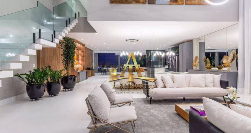 Casa com 6 Suítes, 1038 m² - Venda por R$ 19.500.000 ou  - Tamboré 03 - Santana de Parnaíba/SP