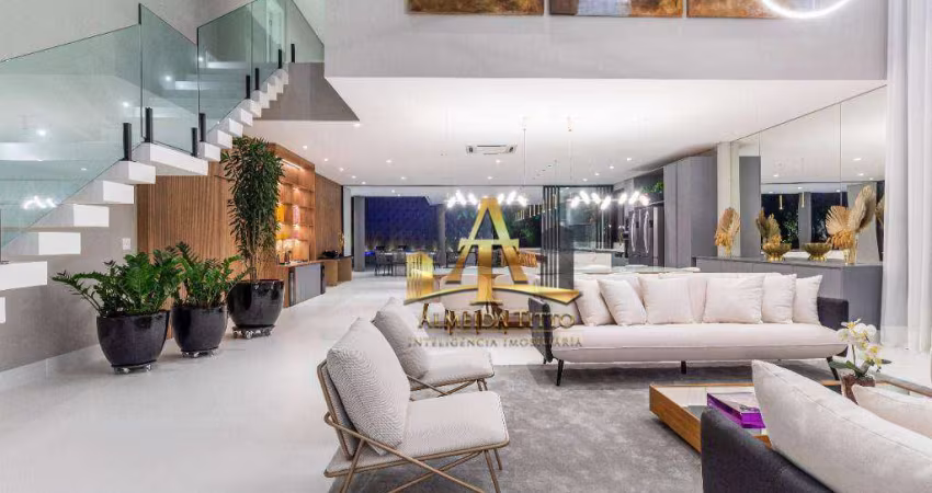 Casa com 6 Suítes, 1038 m² - Venda por R$ 19.500.000 ou  - Tamboré 03 - Santana de Parnaíba/SP