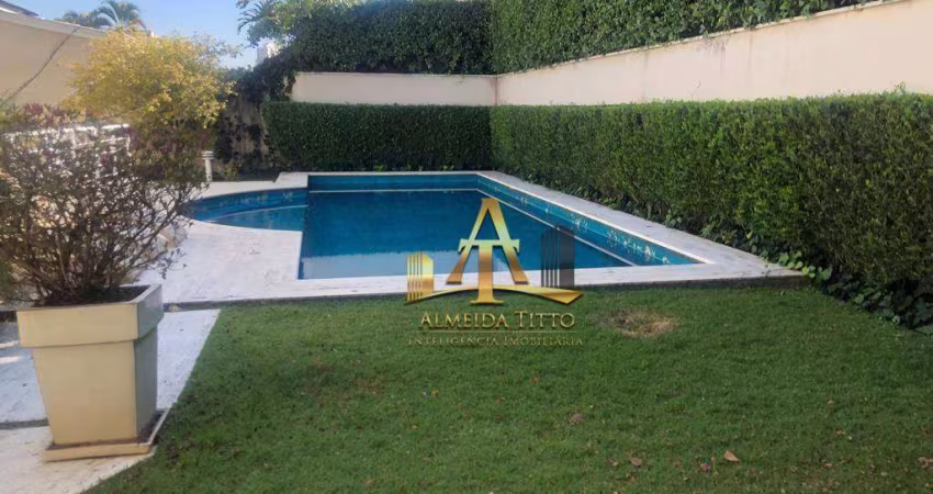 Casa com 4 dormitórios à venda, 750 m² - Alphaville 01 - Barueri/São Paulo