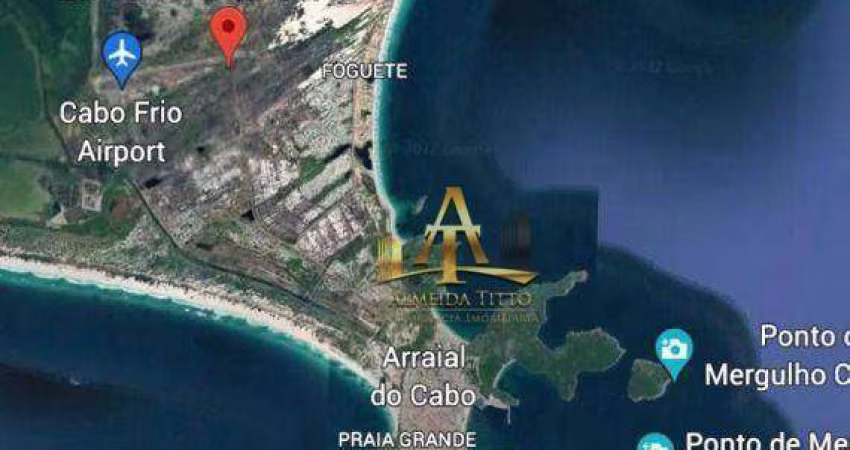 Área à venda com 45.472,00m²- Ao lado do Aeroporto Internacional - São Cristóvão - Cabo Frio - Rio de Janeiro
