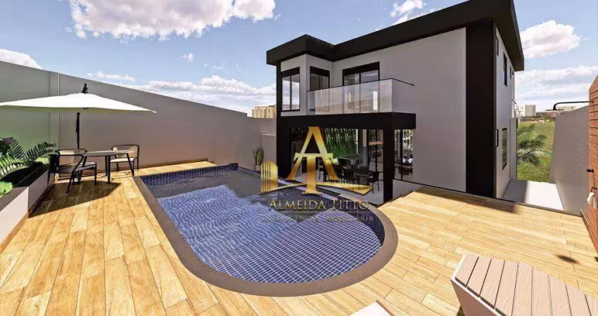 Casa com 3 suítes à venda, 290 m² - condomínio morada da serra - aldeia da serra - são paulo
