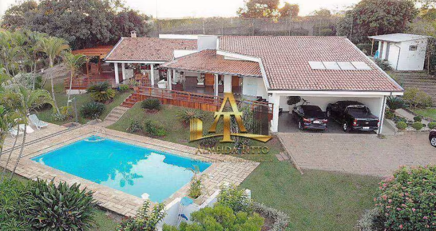 Casa de campo com 3 suítes à venda, 5.200 m² de terreno - Lagos de Shanadu - Indaiatuba - São Paulo