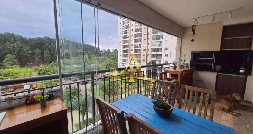 Apartamento com 3 dormitórios à venda, 110 m² por r$ 1.590.000,00 - alpha vita - santana de parnaíba/sp