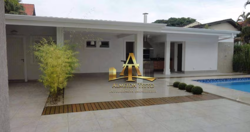 Casa com 4 dormitórios para alugar, 540 m² - Alphaville 02 - Barueri/São Paulo.