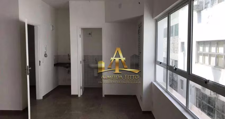 Sala para locação com 50 m² - centro de apoio ii (alphaville) em santana de parnaíba/sp.