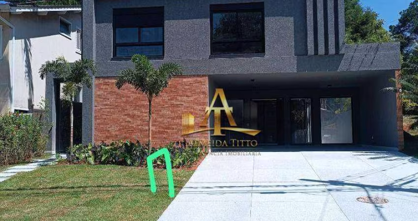 Casa com 5 dormitórios, 388 m² - venda por R$ 4.990.000 ou aluguel por R$ 32.000/mês (PACOTE) - Residencial Onze (Alphaville) - Santana de Parnaíba/SP