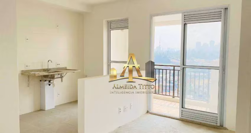 Apartamento novo  à venda, 56 m² - condominio estação 267 - barueri/sp