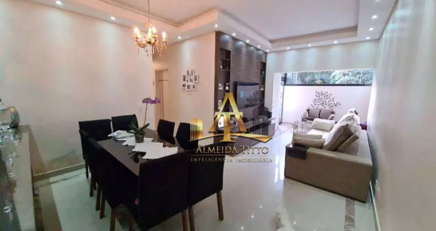 Apartamento garden com 3 dormitórios à venda, 87 m² por r$ 950.000,00 - jardim tupanci - barueri/sp