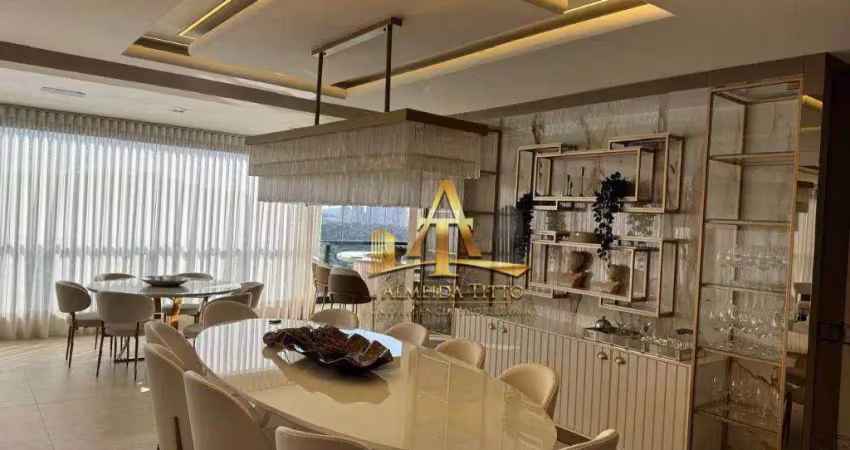 Apartamento em alphaville com 3 suítes à venda, 344 m² por r$ 7.900.000