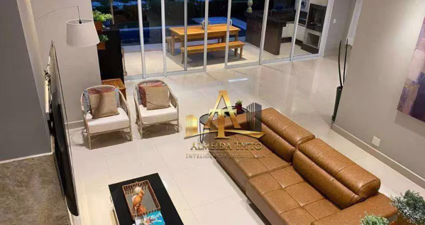 Casa com 5 dormitórios, 340 m² - Venda por R$ 4.200.000 ou aluguel por R$ 26.702/mês  - Santana de Parnaíba São Paulo